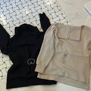 2 Varley sweatshirts